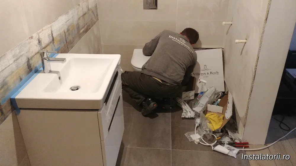 După - Montaj Obiecte Sanitare Baie Completă